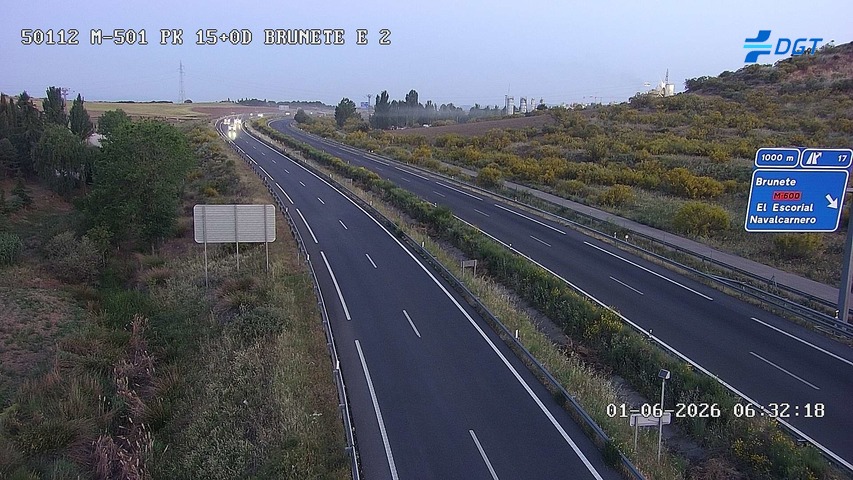 Madrid — M-501 km 15