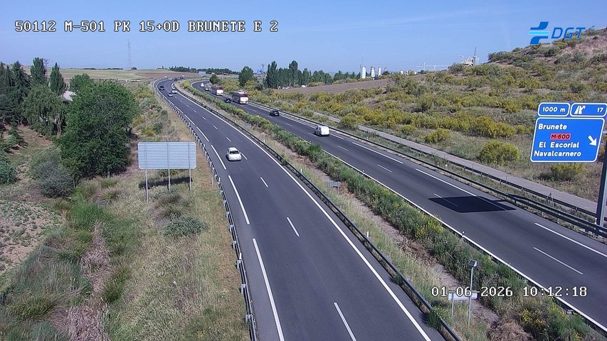 Madrid — M-501 km 15