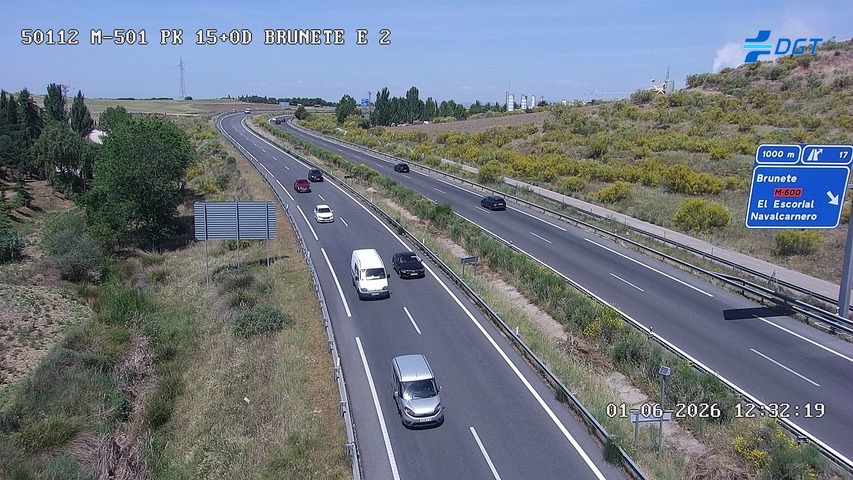 Madrid — M-501 km 15