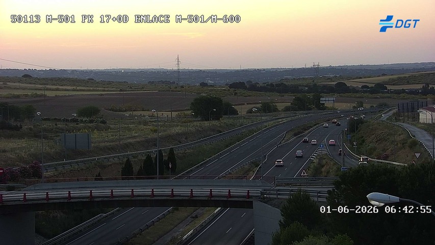 Madrid — M-501 km 17