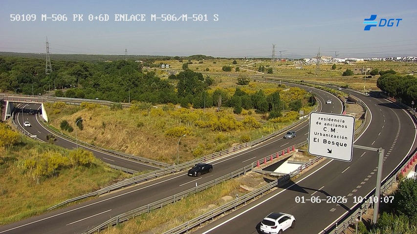 Madrid — M-506 km 1