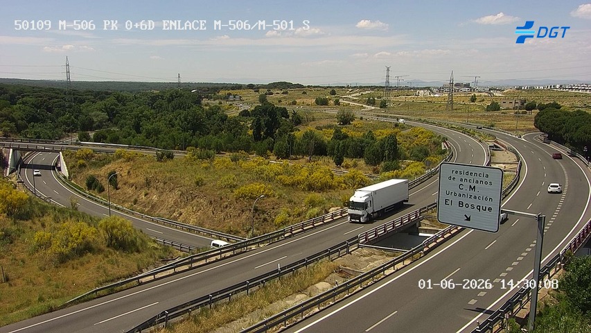 Madrid — M-506 km 1