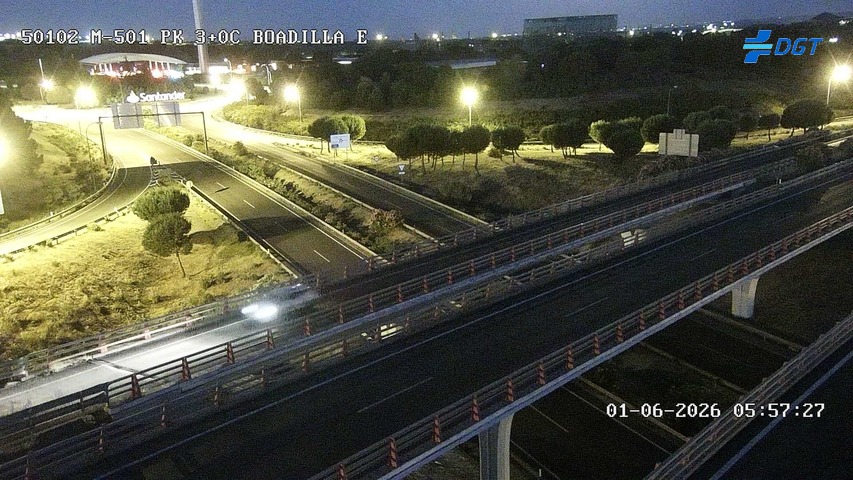 Madrid — M-501 km 3