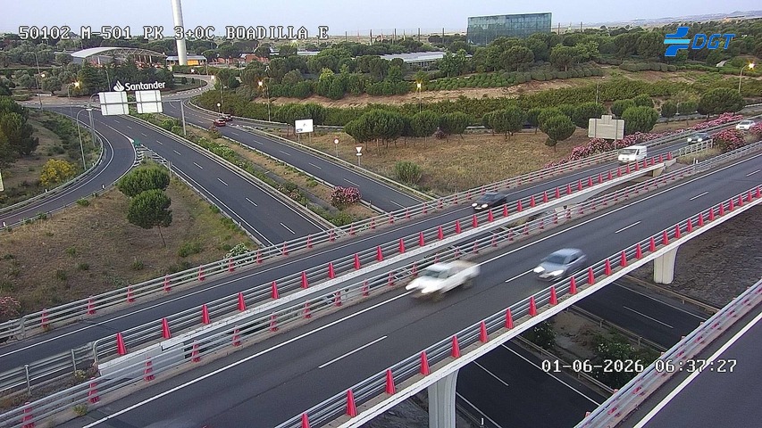 Madrid — M-501 km 3