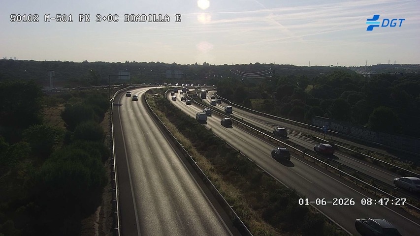 Madrid — M-501 km 3