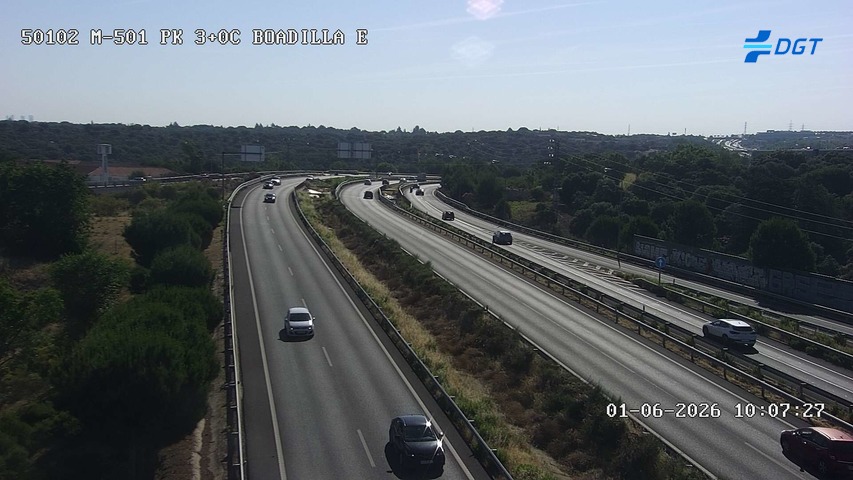 Madrid — M-501 km 3