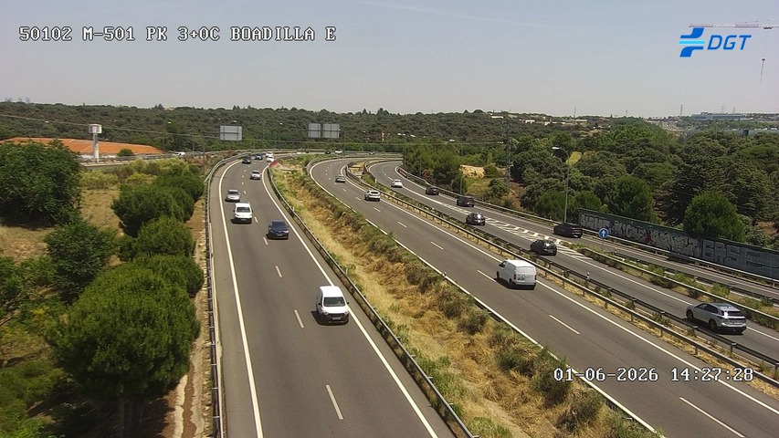 Madrid — M-501 km 3
