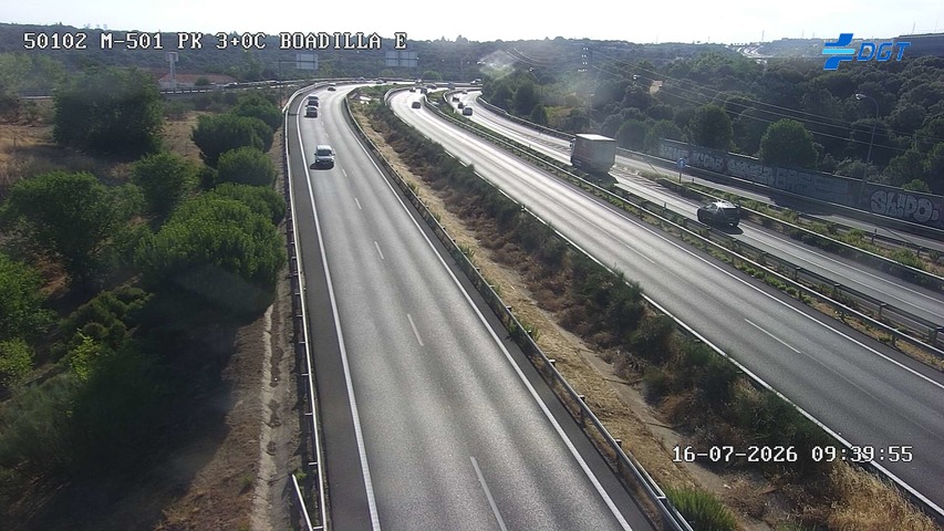 Madrid — M-501 km 3