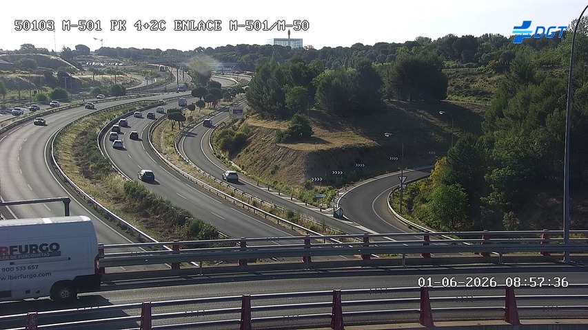 Madrid — M-501 km 4