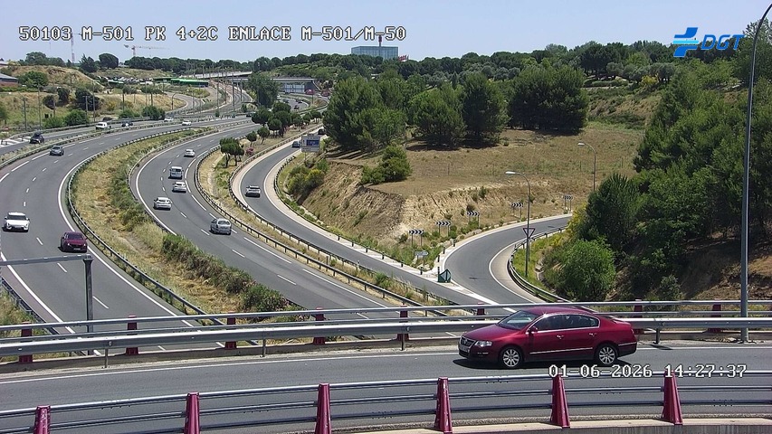 Madrid — M-501 km 4