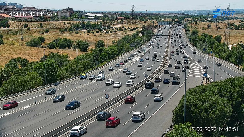 Cámara M-40 Km 58,0