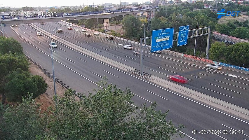 Madrid — M-40 km 58