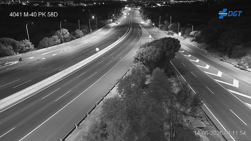 Madrid — M-40 km 58