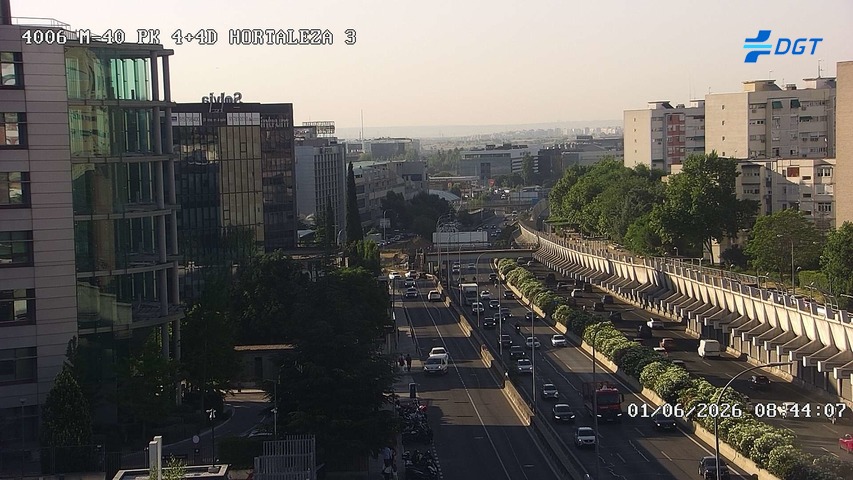 Madrid — M-40 km 4
