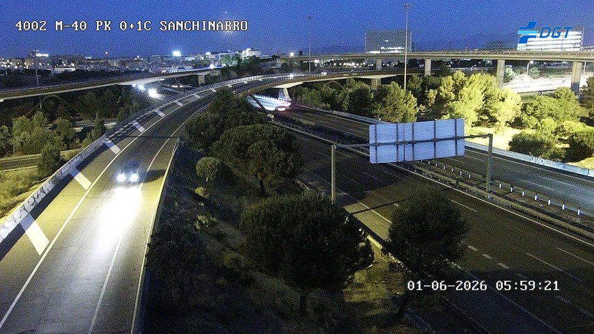 Madrid — M-40 km 0