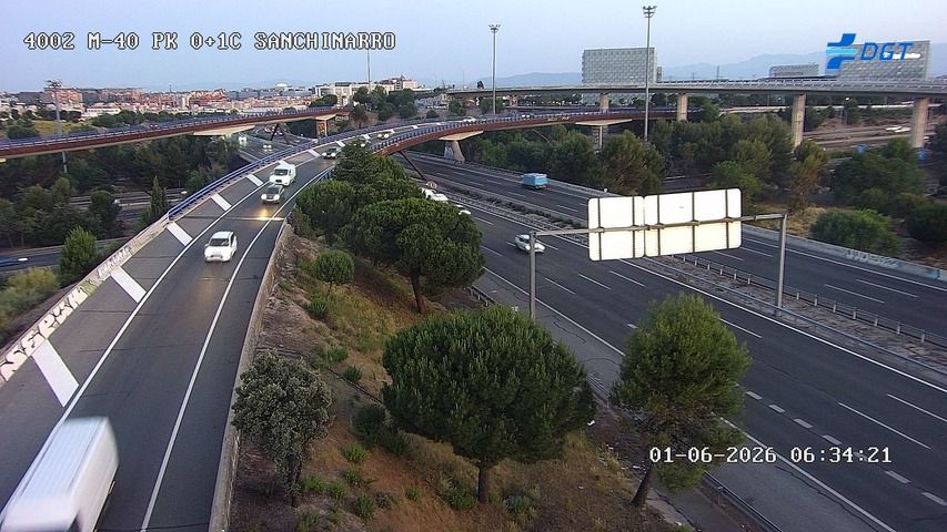 Madrid — M-40 km 0