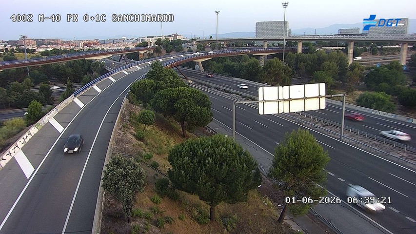Madrid — M-40 km 0