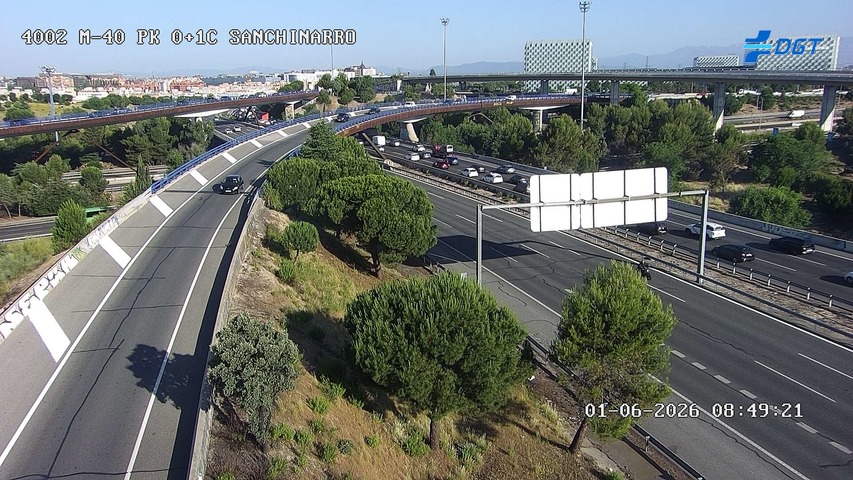 Madrid — M-40 km 0