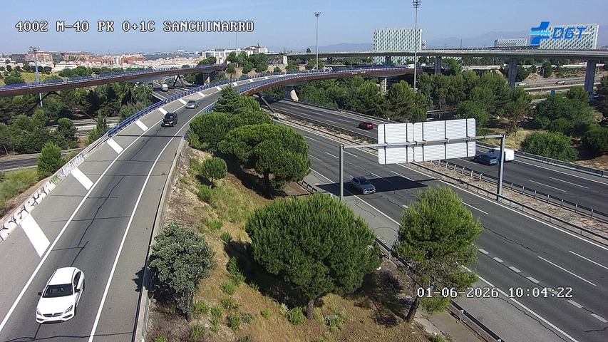 Madrid — M-40 km 0