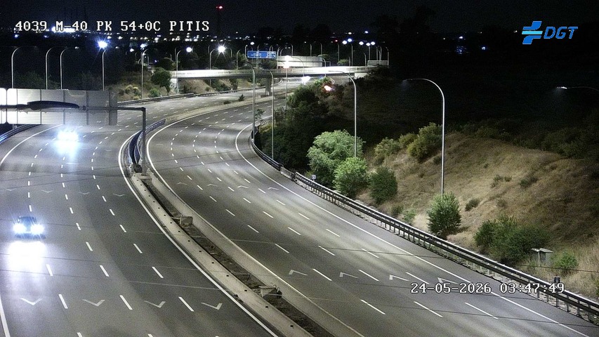 Madrid — M-40 km 54