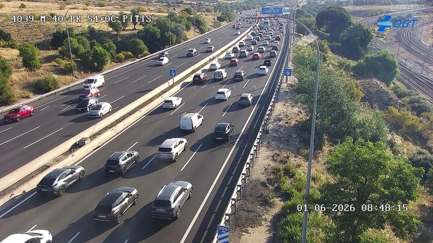 Madrid — M-40 km 54