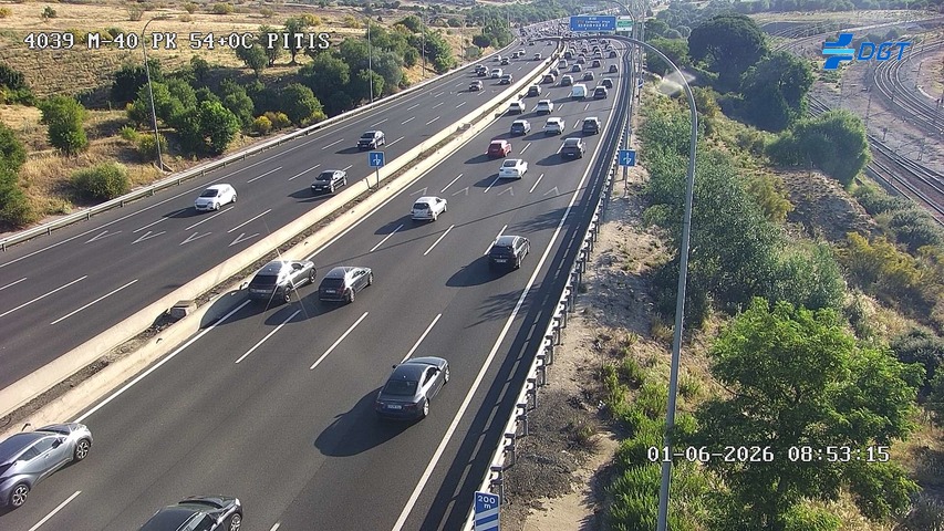 Madrid — M-40 km 54
