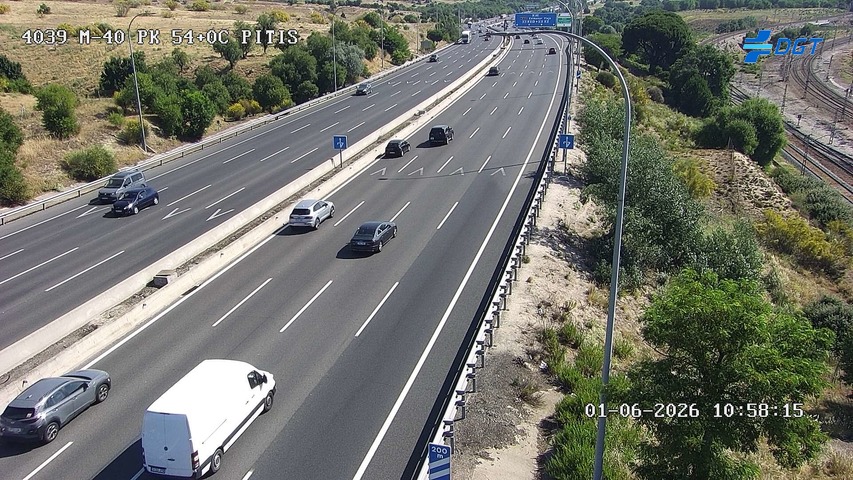 Madrid — M-40 km 54