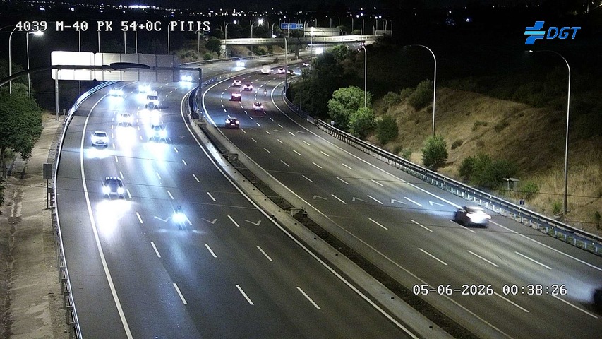 Madrid — M-40 km 54