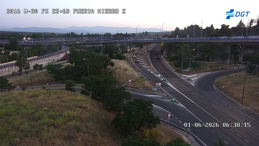 Madrid — M-40 km 26