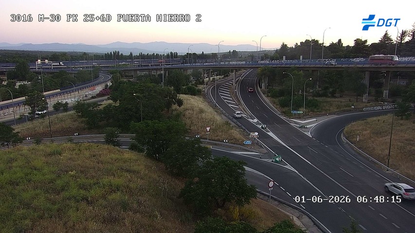 Madrid — M-40 km 26