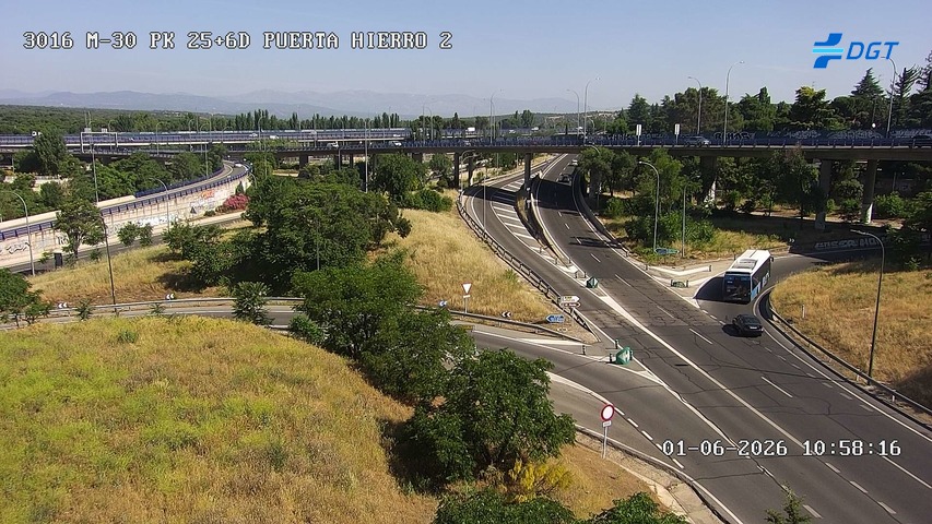Madrid — M-40 km 26