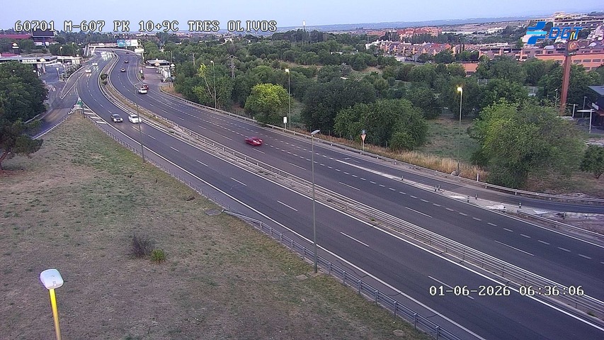 Madrid — M-607 km 11