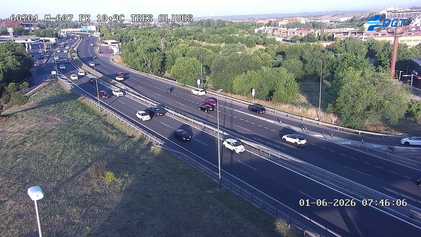 Madrid — M-607 km 11