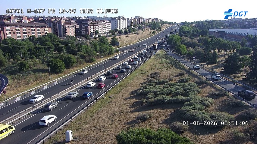 Madrid — M-607 km 11
