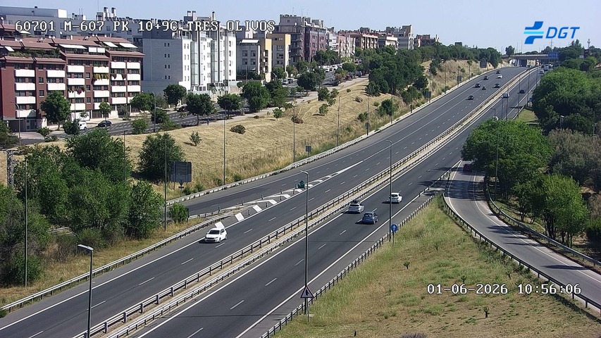 Madrid — M-607 km 11