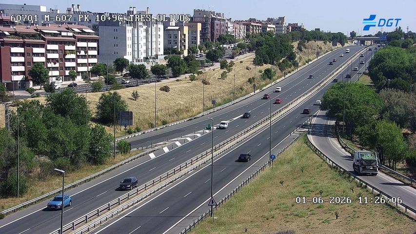 Madrid — M-607 km 11