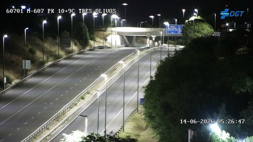 Madrid — M-607 km 11