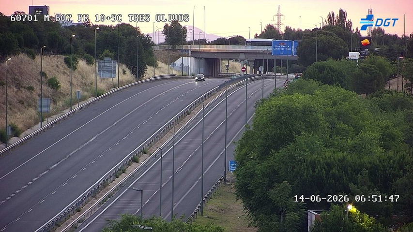 Madrid — M-607 km 11