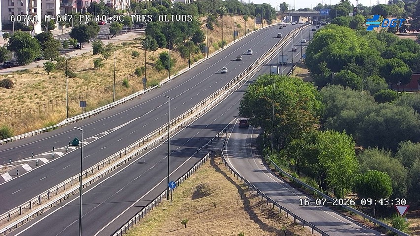 Madrid — M-607 km 11